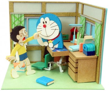 Sankei MINIATUART KIT DORAEMON MINI ALL THE WAY FROM A FUTURE WORLD , SNK49483, by SANKEI