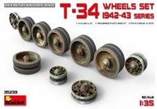 MiniArt 1/35 T-34 Wheel Set (1942-43 Production Series), ma10767,