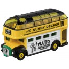 TAKARA TOMY Tomica Disney Motors DM-19 Sunny Decker Pluto  , TAK61332, by TAKARA TOMY