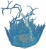 BANDAI  Figure-rise Effect Aura Effect (Blue), BAN129714, by BANDAI