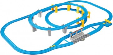 TAKARA TOMY Plarail Automatic Y-shaped point rail that connects to stations, TAK41934, by TAKARA TOMY