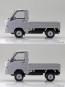 Aoshima 1/32 Raku-Pla Snap Kit No.05-SS Subaru Sambar Truck (Starling Silver Metallic), AOS65792, by AOSHIMA