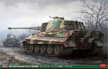 Hasegawa 1/35 King Tiger (Henschel Turret) "Ardennes" , HAS21780, by HASEGAWA