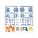 Tamiya Educational Construction Centipede Robot Body Sections (4pcs.) , TAM02312, by TAMIYA
