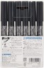 GSI Creos GMS126 Gundam Marker Ultra Fine Set 2 (6pcs), GSI05498, by GSI CREOS