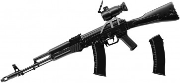 TOMYTEC 1/12 LittleArmory LA060 AK74M Type  , TMT07501, by TOMYTEC