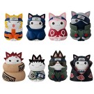 MegaHouse NYARUTO! NARUTO: KONOHA HAPPY CATS ARC: 1BOX (8PCS)  , MEG28089, by MEGAHOUSE