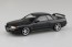 Aoshima 1/32 Raku-Pla Snap Kit No.14CU-BP Nissan R32 Skyline GT-R Custom Wheel (Black Pearl Metallic), AOS02890, by AOSHIMA