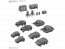 Bandai 1/144 30MM Option Parts Set 24 (Multi Object 1), BAN25509, by BANDAI