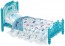 TAKARA TOMY Licca LF-07 Dreaming Princess Crystal Bed Set  , TAK76657, by TAKARA TOMY