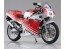Aoshima SKYNET 1/12 Honda NSR250R '88 Fighting Red/Ross White, AOS11567, by AOSHIMA