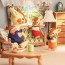Epoch Sylvanian Families Giraffe Family  , EPC46632, by Epoch