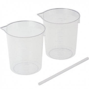 Mineshima Japan Beaker set 300cc 2pcs, MNSTM-21, by MINESHIMA