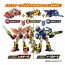 TAKARA TOMY Earth Granner Leo Eagle Cheetah Kizuna Gattai DX Set  , TAK61714, by TAKARA TOMY
