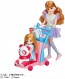 TAKARA TOMY Lica-chan Shopping Panda Cart Licca Chan , TAK47824, by TAKARA TOMY