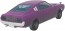Hasegawa 1/32 Toyota Celica LB 1600GT Civilian Purple, HAS20048, by HASEGAWA