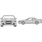 Fujimi 1/24 Inch-up Disk Series No.286 NISSAN SKYLINE GT-R (BNR32 GROUP-A RACING), FUJ46679, by FUJIMI