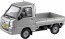 Aoshima 1/32 Raku-Pla Snap Kit No.05-SS Subaru Sambar Truck (Starling Silver Metallic), AOS65792, by AOSHIMA