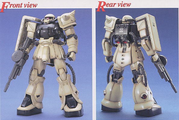 BANDAI 　ＭＧ　MS-06F-2 ザクII F2 1/ MG MS-06F-2 Zaku II F2 Zeon – GUNDAM PLANET