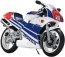 Aoshima Skynet 1/12 Honda NSR250R '89 ROSS WHITE x TERRA BLUE, AOS12113, by AOSHIMA