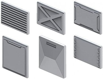 Bandai Builders Parts HD MS Panel 01, BAN19532, by BANDAI