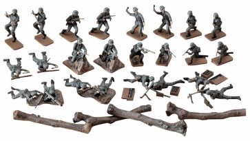 Hasegawa  1/72 German infantry attack group, HASMT30, by HASEGAWA
