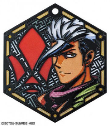 Chara stand plate 002 Orga Itsuka  Bandai Plastic KIT, BAN51442, by BANDAI