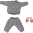 Good Smile Company Nendoroid Doll Outfit Set: Sweatshirt and Sweatpants (Gray), GSC73644, by GOOD SMILE COMPANY