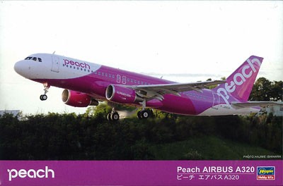 Hasegawa 1/144 Peach Aviation Airbus A320 japan NEW | Zipang