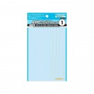 HI Q PARTS 1/144 AMP01 Caution Decal White & Yellow (1pc.), HIQ80057, by HI Q PARTS