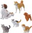 TAKARA TOMY Ania Dog and Cat Lively Set, TAK55986, by TAKARA TOMY