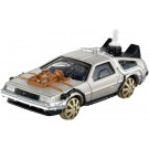TAKARA TOMY Tomica Premiumunlimited Back to the Future Time Machine (PART3/Railway Wheel Installation Ver.), TAK13665, by TAKARA TOMY