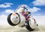 Bandai S.H.FIGUARTS BULMA'S MOTORCYCLE -HOIPOI CAPSULE NO.9- , BAN87398, by BANDAI