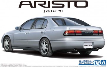Aoshima 1/24 The Model Car No.116 TOYOTA JZS147 ARISTO 3.0V/Q '91  , AOS57889, by AOSHIMA