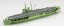 Aoshima 1/700 Waterline No.564 Japanese Army Landing Ship Akitsumaru, AOS12291, by AOSHIMA