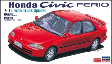 Hasegawa 1/24 Honda Civic Ferio VTi Trunk Spoiler Ver. , HAS03488, by HASEGAWA