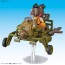 Bandai Mecha Colle  comics Volume 4 Son Goku's jet buggy  Plastic Kit, BAN64012, by BANDAI