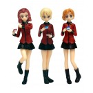 Platz  1/35 Girls und Panzer the Movie St. Gloriana Girls' College Figure Set, PLZ35520, by PLATZ