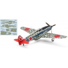 Tamiya 1/72 KAWASAKI KI-61-ID HIEN (TONY) SILVER COLOR PLATED (W/CAMO DECALS)  , TAM54200, by TAMIYA