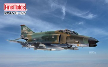 Fine Molds 1/72 USAF F-4G Wild Weasel SEA Camouflage, FIN60122, by Fine Molds