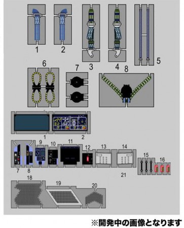 Platz 1/48 F-35A Lightning II Photo-etched Parts Set, PLZ87574, by PLATZ