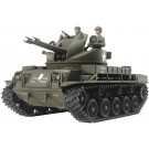 Tamiya 1/35 Military Miniature Series U.S. M42 DUSTER with 3 figures  , TAM64437, by TAMIYA