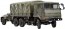 Aoshima 1/35 Military Model Kit No.3 3 1/2t Truck (SKW-476) w/Yagai Suigu 1 (22-Kai) & 1t Water Tank Trailer, AOS58916, by AOSHIMA