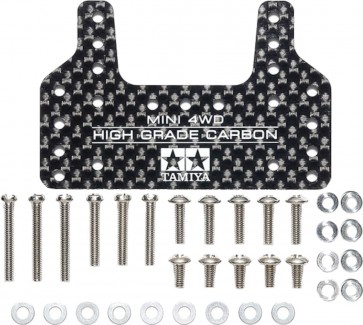 Tamiya Mini 4WD Grade Up Part No.550 HG CARBON BRAKE STAY (1.5mm), TAM55507, by TAMIYA