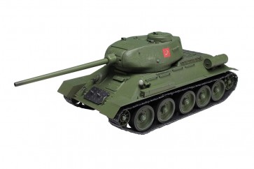 Platz 1/35 Girls und Panzer der Film: Medium Tank T-34/85 Pravda High School (with Battle Damage Decal) , PLZ51254, by PLATZ