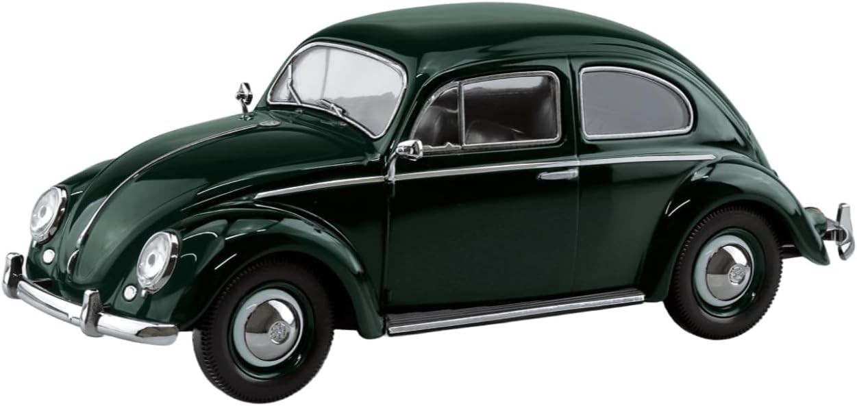 Aoshima 1/32 Raku-Pla Snap Kit No.20-JG Volkswagen Beetle (Jungle Green), AOS03439, by AOSHIMA