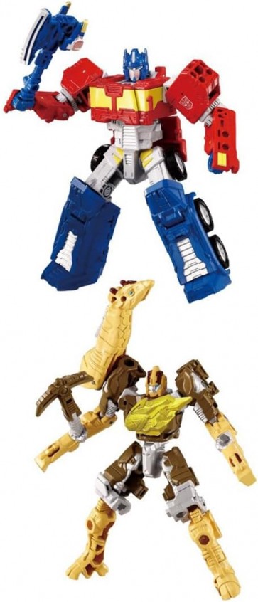 TAKARA TOMY Transformers WKS-01 Optimus Prime & Light Long Wild Docking Set, TAK55887, by TAKARA TOMY