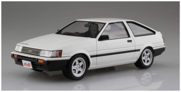 Aoshima 1/24 Initial D No.10 Itsuki Takeuchi AE85 Levin  , AOS57346, by AOSHIMA