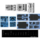 Platz BEEMAX 1/12 Detail Up Parts for Lotus 99T 1987 Monaco GP Winner, PLZ82135, by PLATZ