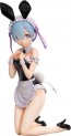 FREEing 1/4 Re:ZERO -Starting Life in Another World- Rem: Bare Leg Bunny Ver. Figure  , FRE10090, by FREEING